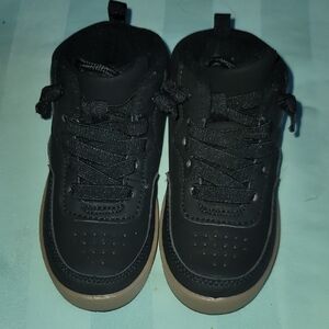 OshKosh B'gosh Black and Tan Kids Sneakers